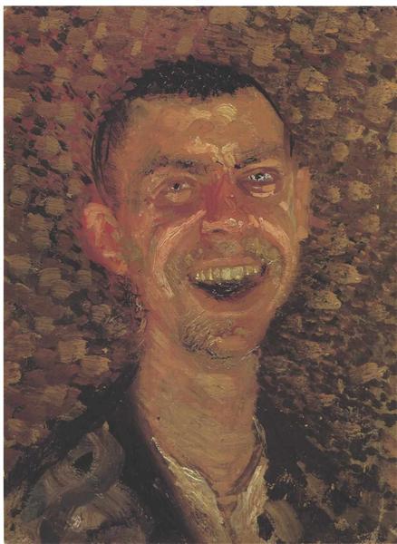 Self-Portrait Laughing, 1907 - Ріхард Герстль