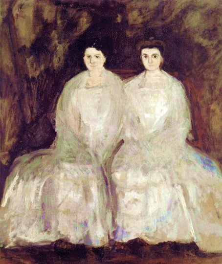 The Fey Sisters (Karoline & Pauline), 1905 - Richard Gerstl