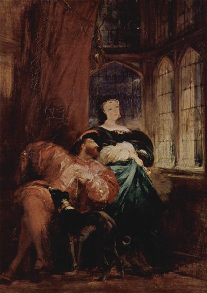 Francis I and Marguerite de Navarre, c.1826 - Richard Parkes Bonington