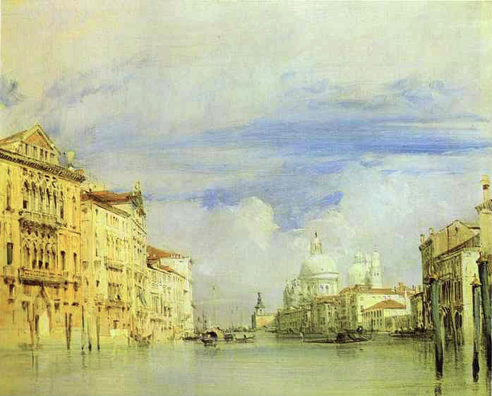 Venice. The Grand Canal., 1827 - Річард Паркс Бонінгтон