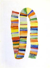 Stacked Color Drawing #1 - Richard Tuttle