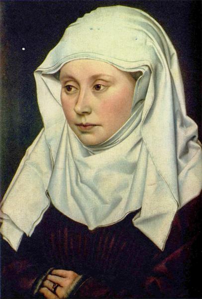 Portrait of a Woman, c.1430 - Robert Campin