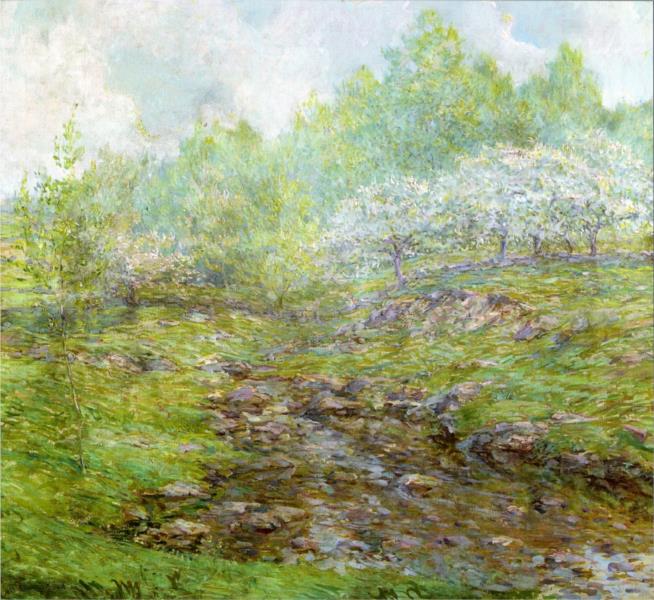 Springtime, 1900 - Robert Lewis Reid