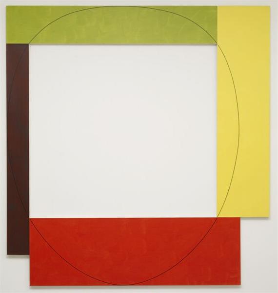 Four Color Frame Painting #5 (Parasol Unit), 1984 - Robert Mangold