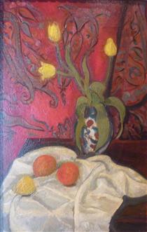 Tulipes jaunes - Roger de La Fresnaye