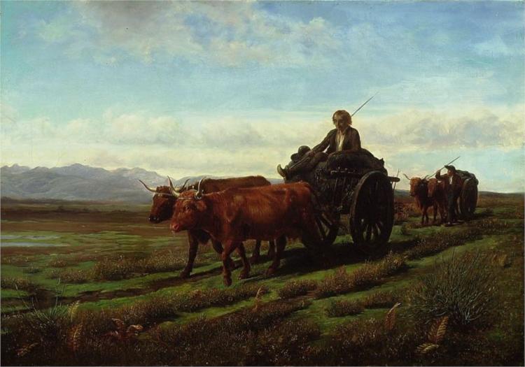 Going to Market, 1851 - Роза Бонер