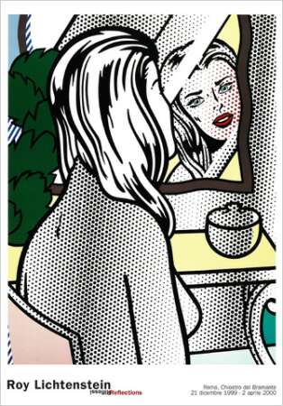 Nude at vanity - Roy Lichtenstein