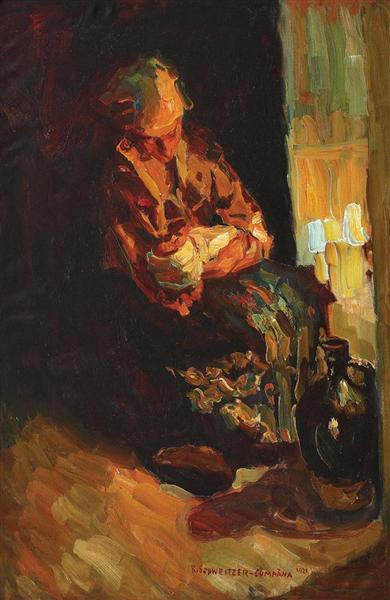 Maternity, 1921 - Рудольф Швейцер-Кумпана