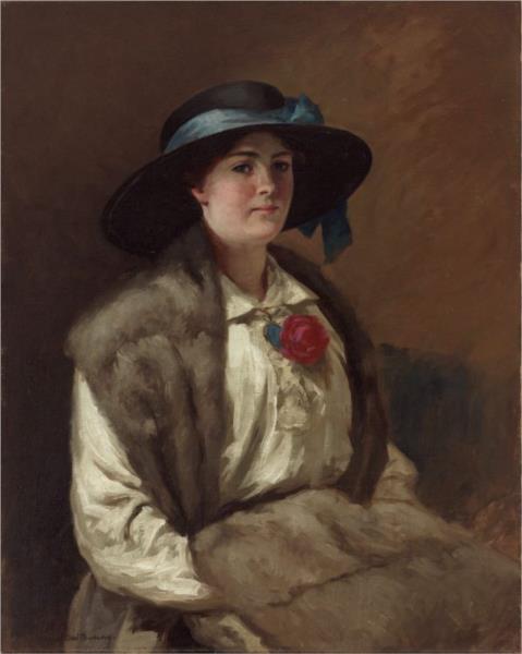 Portrait of Miss Hilary Mackinnon, 1913 - Руперт Банні
