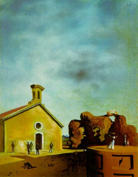 Bread on the Head of the Prodigal Son, 1936 - Salvador Dalí