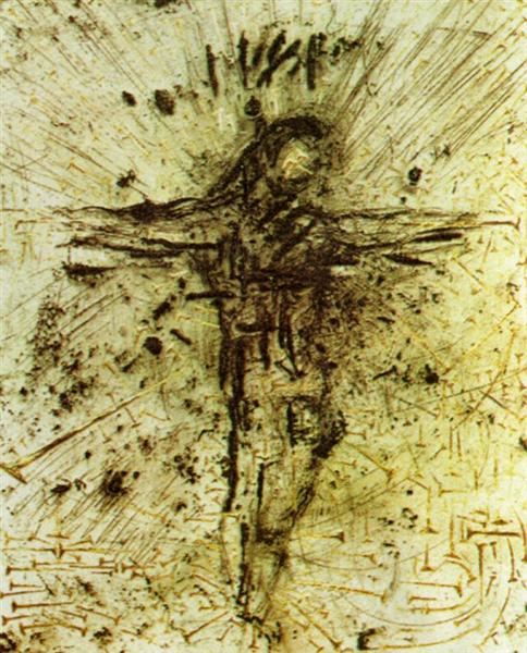 Christ. From 'The Apocalypse of St. John', 1958 - Salvador Dali