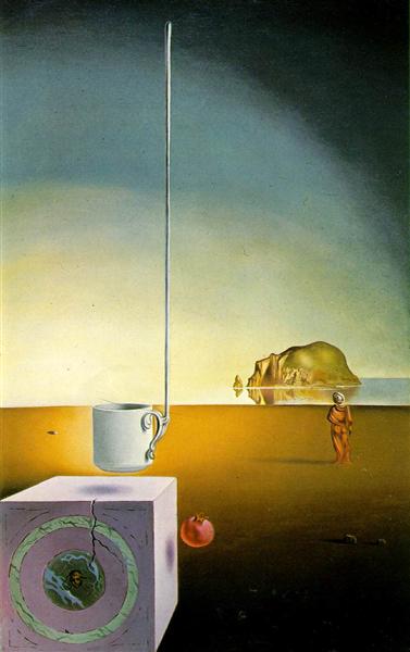 Giant Flying Mocca Cup with an Inexplicable Five Metre Appendage, c.1946 - Salvador Dali