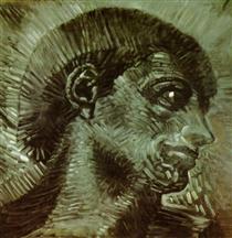 Head Inspired by Michelangelo - Salvador Dali