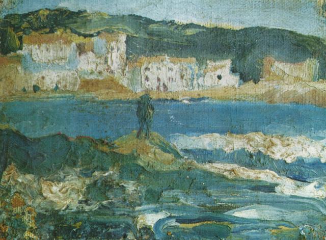 Landscape, c.1920 - Сальвадор Дали
