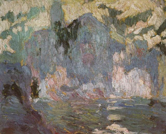 Playa Port Alguer from Riba d'en Pitxo, 1918 - 1919 - Salvador Dali