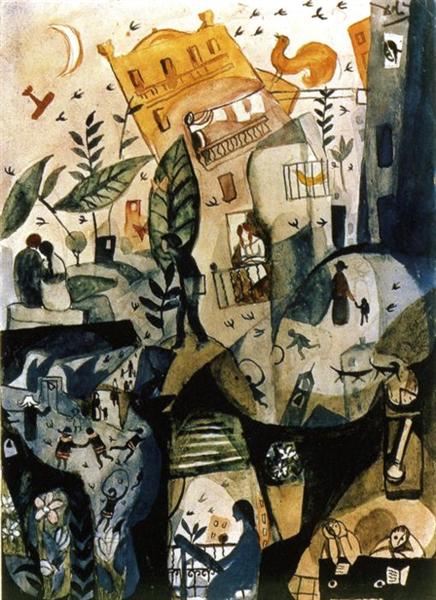 The First Day of Spring, 1922 - 1923 - Salvador Dali