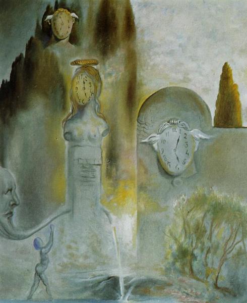 The Garden of Hours, 1981 - Salvador Dali