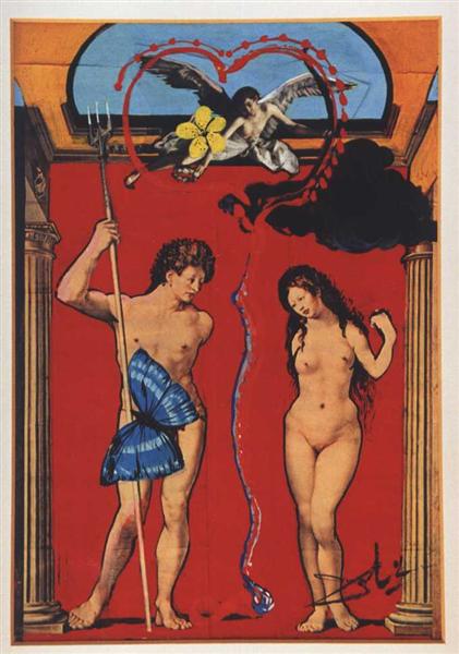 Triomphe De L'Amour, 1977 - Salvador Dali