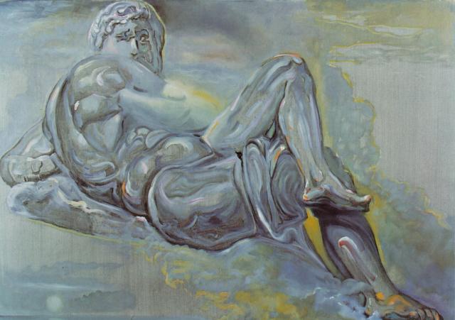 Untitled (After 'The Day' by Michelangelo), 1982 - Сальвадор Далі