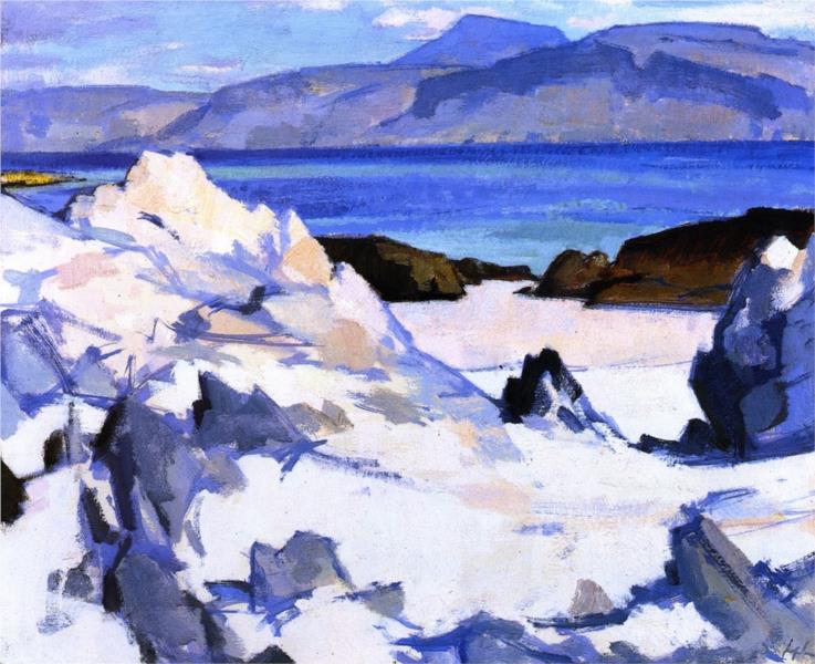 Green Sea, Iona, 1920 - Samuel Peploe