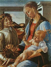 La Madone de l'Eucharistie - Sandro Botticelli