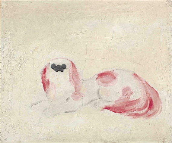 White Pekinese, 1931 - Sanyu