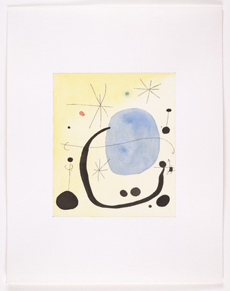 Untitled (After Joan Miró), 1985 - Шерри Ливайн