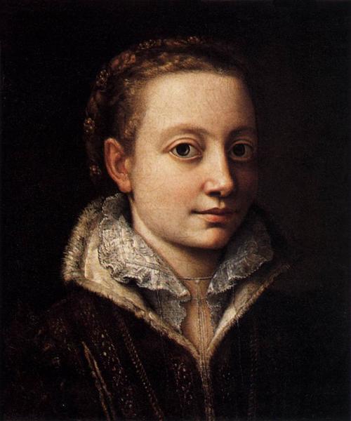 Портрет Мінерви Ангісоли, c.1558 - Софонісба Ангіссола