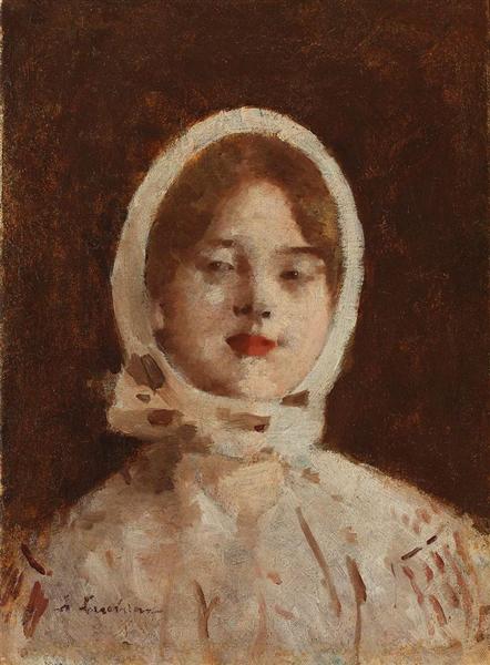 Peasant Woman, 1896 - Штефан Лучиан