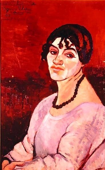 Self-Portrait, 1918 - Сюзанна Валадон