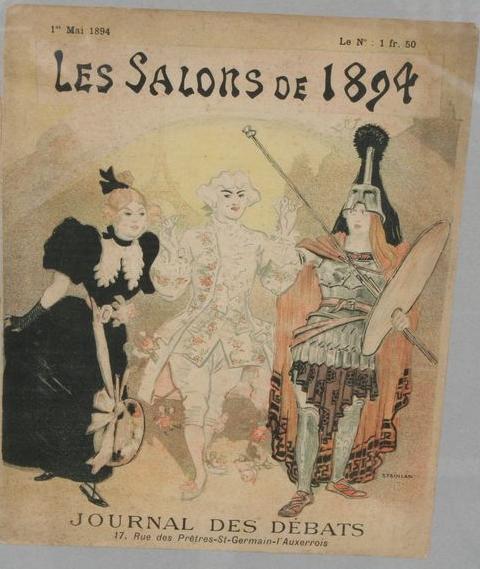 Les Salons, 1894 - Theophile Steinlen