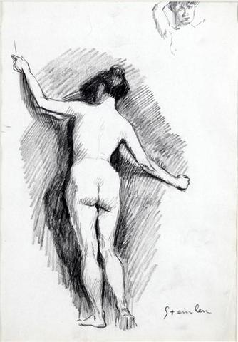 Nude - Theophile Steinlen