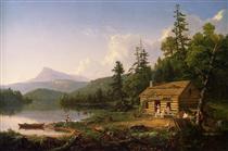 Home in the Woods - Thomas Cole