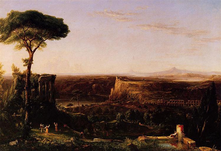 Italian Scene Composition, 1833 - Томас Коул