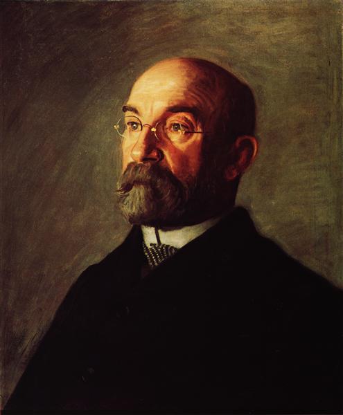 Portrait of Adam S. Bare, 1903 - 湯姆·艾金斯