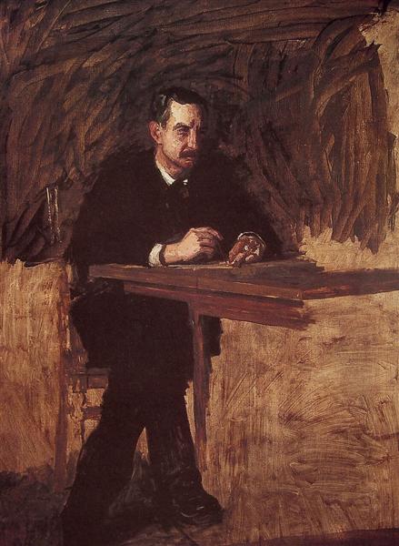 Portrait of Professor William D. Marks, c.1886 - Томас Ікінс