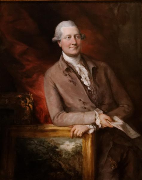 Portrait of James Christie, 1778 - 根茲巴羅