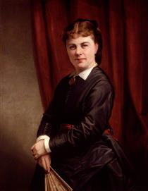 Marie Effie, née Wilton, Lady Bancroft - Thomas Jones Barker