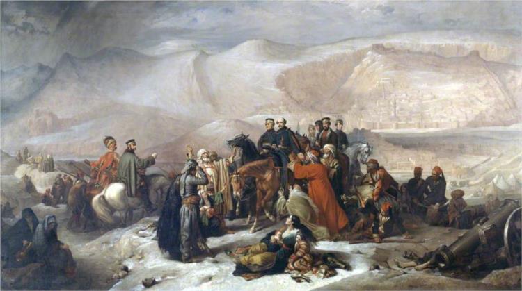 The Capitulation of Kars, Crimean War, 28 November 1855, 1860 - Томас Джонс Бейкер