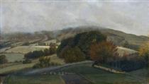Carneddau Mountains from Pencerrig - Томас Джонс