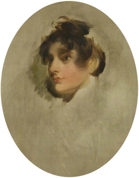 Head of an Unknown Young Woman, 1805 - Thomas Lawrence
