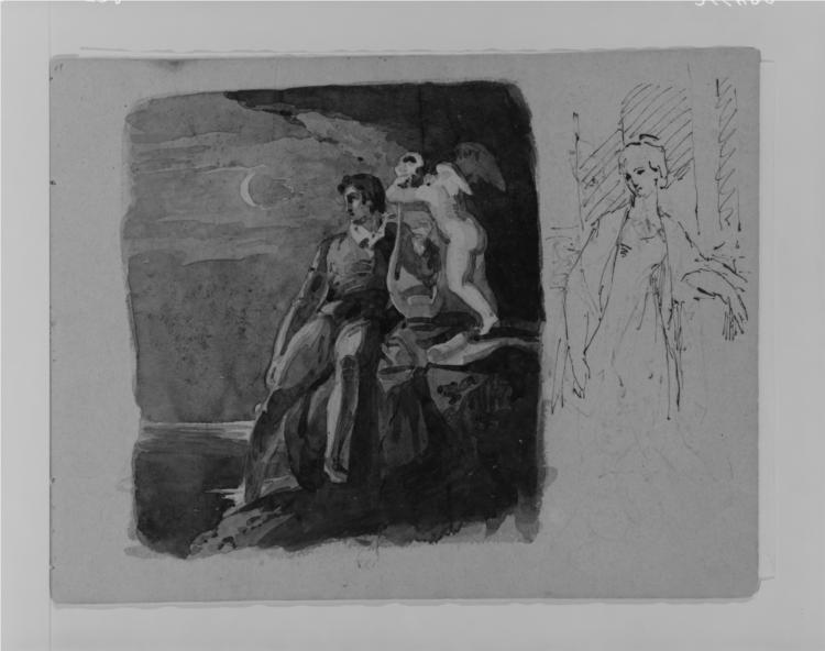 From Sketchbook, 1820 - Thomas Sully