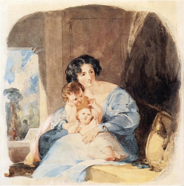 Mother with Her Children, 1831 - Thomas Sully