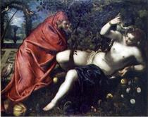 Angelica and the hermit - Tintoretto