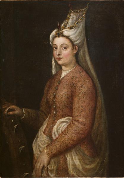 Cameria, daughter of Suleiman the Magnificent, c.1555 - Тициан