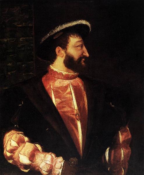Portrait of Francis I, 1538 - 1539 - 提香