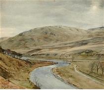 Ladhope hill, Yarrow - Tom Scott