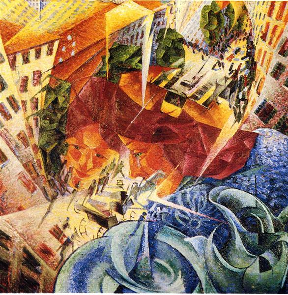 Simultaneous Visions, 1912 - Umberto Boccioni