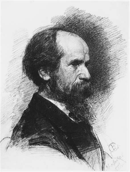 Portrait of the Artist Pavel Tchistyakov, 1881 - Valentin Serov