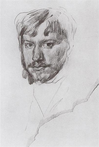Self-Portrait, 1887 - Valentin Serov